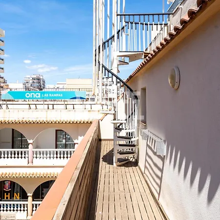 Terraza Y Parking - Atico Capitan - Koti アパート
