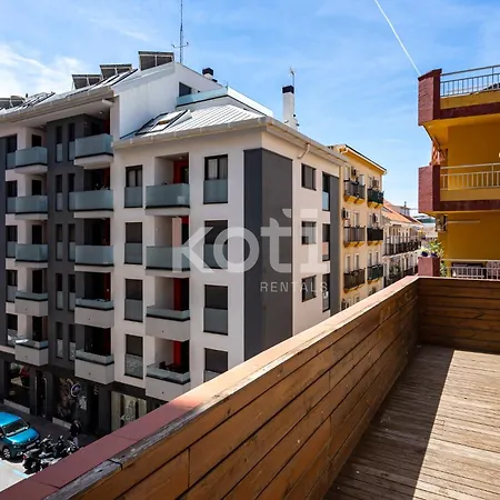 Terraza Y Parking - Atico Capitan - Koti *