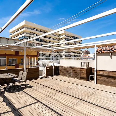 Terraza Y Parking - Atico Capitan - Koti アパート