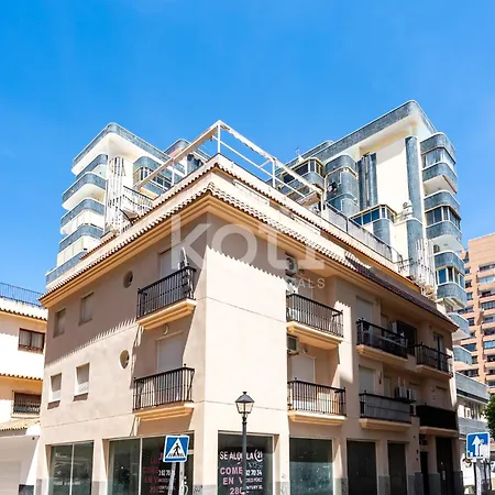 Terraza Y Parking - Atico Capitan - Koti 아파트 푸엔히롤라